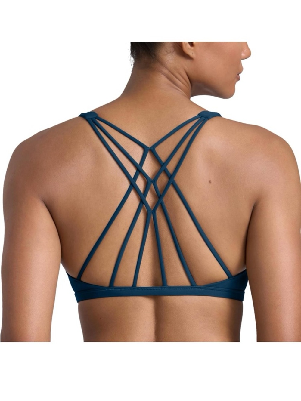 New CRZ YOGA Small Naked Feeling Criss-Cross Sports yoga Bra